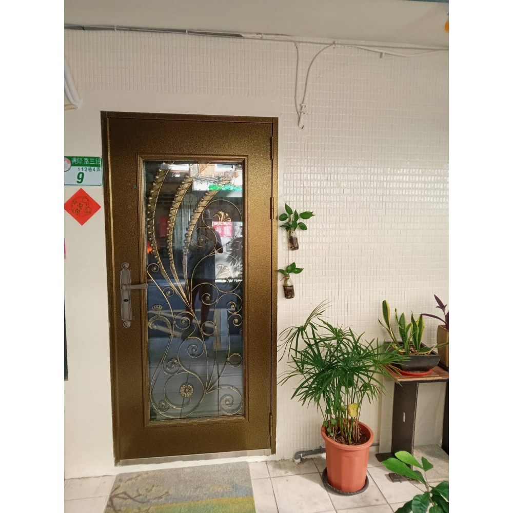 烤漆鍛造門